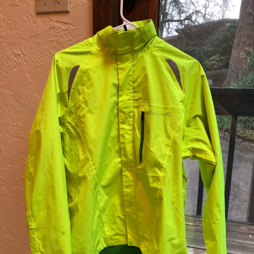 Neon Endura raincoat